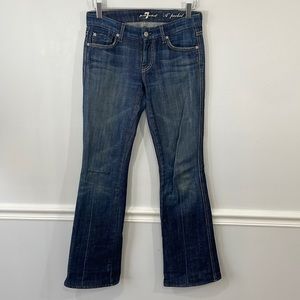 7 for All Mankind Boot Cut A Pocket Jeans sz 26